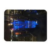 Magnet Flexible New York City Park Avenue Architecture NYC Night (Horizontal)