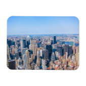 Magnet Flexible New York City Skyline Photo Building Vue Ville (Horizontal)