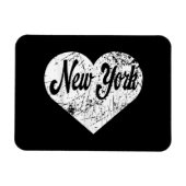 Magnet Flexible New York Heart (Horizontal)