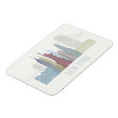 Magnet Flexible New York Skyline (Côté Gauche)