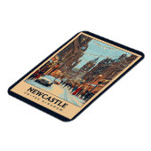 Magnet Flexible Newcastle vintage (Côté Gauche)