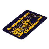 Magnet Flexible Newport Beach Californie (Côté Gauche)