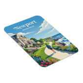 Magnet Flexible Newport États-Unis (Côté Droit)