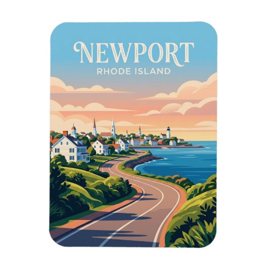 Magnet Flexible Newport Rhode Island (Vertical)