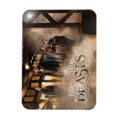 Magnet Flexible NEWT SCAMANDER™ & Co. à la gare (Vertical)