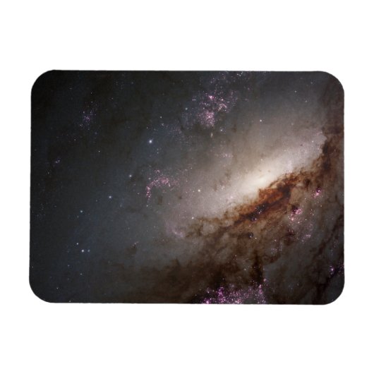 Magnet Flexible Ngc 4258 Sous Formation D'Étoiles Intenses. (Horizontal)