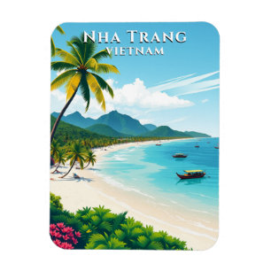 Magnet Flexible Nha Trang Vietnam Beach Travel