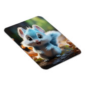 Magnet Flexible Nibbly - l'écureuil bleu (Côté Droit)