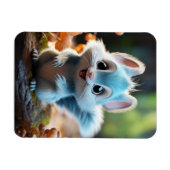 Magnet Flexible Nibbly - l'écureuil bleu (Horizontal)