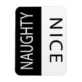 Magnet Flexible Nice ou Naughty Funny Flipable (Vertical)