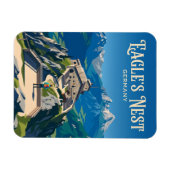 Magnet Flexible Nid d'aigle Allemagne (Horizontal)