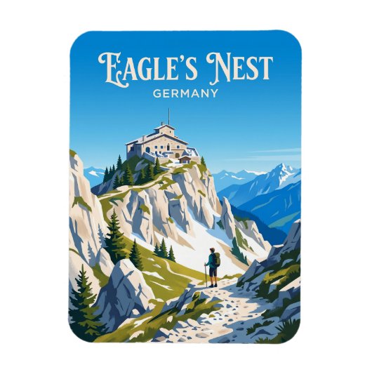 Magnet Flexible Nid d'aigle Allemagne (Vertical)
