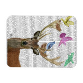 Magnet Flexible Nids des cerfs et des oiseaux Pastel Shades (Horizontal)