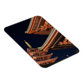 Magnet Flexible Night of Kaminarimon in Tokyo Japan (Côté Droit)