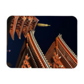 Magnet Flexible Night of Kaminarimon in Tokyo Japan (Horizontal)