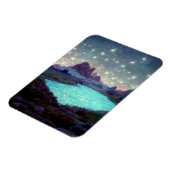 Magnet Flexible Night Sky Stars Imaginaire Paysage (Côté Gauche)