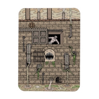 Magnet Flexible Nightmare Factory Weird Horror Art