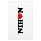 Magnet Flexible Nihon Coeur d'amour (Vertical)