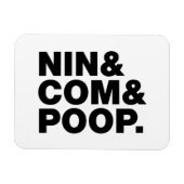 MAGNET FLEXIBLE NIN & COM & POOP. (Horizontal)