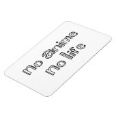 Magnet Flexible no anime no life (Côté Gauche)