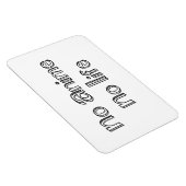 Magnet Flexible no anime no life (Côté Droit)