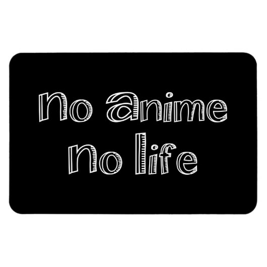 Magnet Flexible no anime no life (Horizontal)