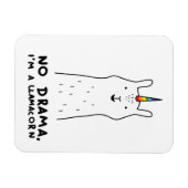 Magnet Flexible No Drama I'm A Llamacorn (Horizontal)