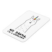 Magnet Flexible No Drama I'm A Llamacorn (Côté Gauche)