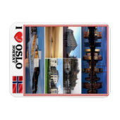 Magnet Flexible NO Norvège - Oslo - (Horizontal)