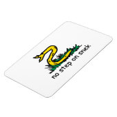 Magnet Flexible No step on snek memes (Côté Gauche)