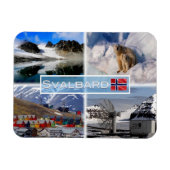 Magnet Flexible NO Svalbard - Gullybreen Magdalenefjorden - (Horizontal)