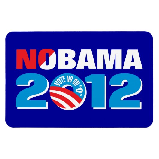 MAGNET FLEXIBLE NOBAMA 2012 (Horizontal)