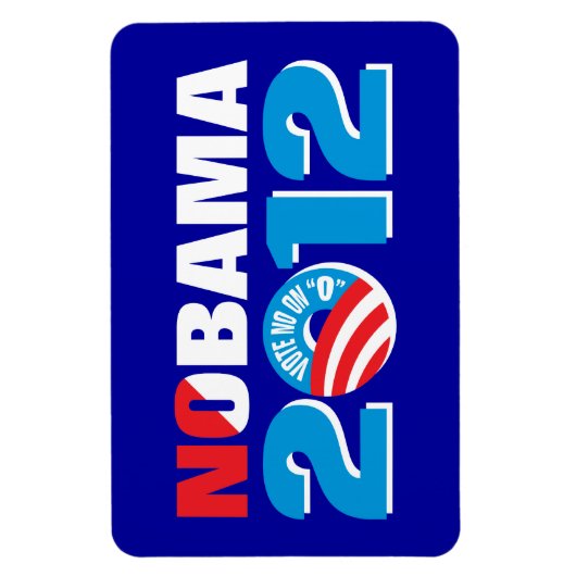 MAGNET FLEXIBLE NOBAMA 2012 (Vertical)