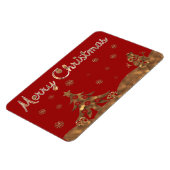Magnet Flexible Noble joyeux aimant Noël ! (Côté Gauche)