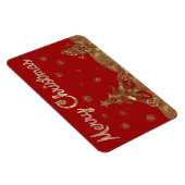 Magnet Flexible Noble joyeux aimant Noël ! (Côté Droit)
