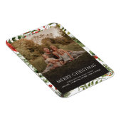 Magnet Flexible Noël 1 Photo Aquarelle Baies botaniques (Côté Droit)