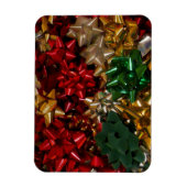 Magnet Flexible Noël Bows colorés Festive vacances (Vertical)