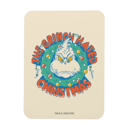 Magnet Flexible Noël de Grinch haï (Vertical)