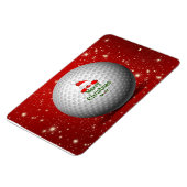 Magnet Flexible Noël Golf Père Noël Design (Côté Gauche)