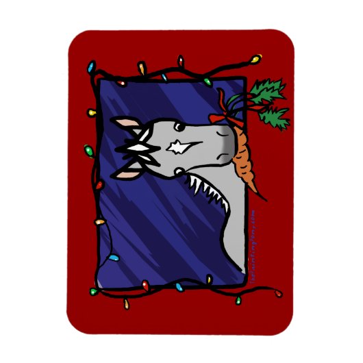 Magnet Flexible Noël gris pâle (Vertical)