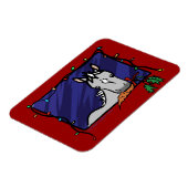 Magnet Flexible Noël gris pâle (Côté Gauche)