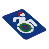 Magnet Flexible Noël Handicapé (Côté Droit)