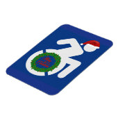Magnet Flexible Noël Handicapé (Côté Gauche)