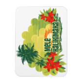 Magnet Flexible Noël hawaïen de Mele Kalikimaka (Vertical)
