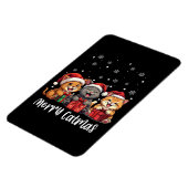 Magnet Flexible Noël Kitty Chats Joyeux Catmas (Côté Gauche)