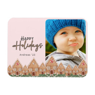 Magnet Flexible Noël pain d'épices aquarelle
