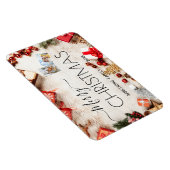 Magnet Flexible Noël personnalisé classiquePhoto de famille (Côté Droit)