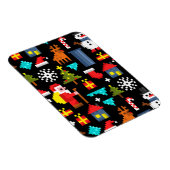 Magnet Flexible Noël Pixel (Côté Droit)