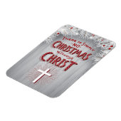 Magnet Flexible Noël religieux - Pas de Noël sans Christ (Côté Gauche)