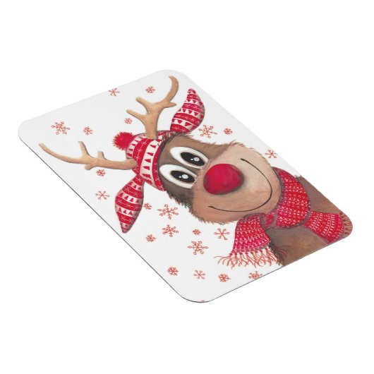 Magnet flexible Noël Rudolf (Côté Droit)